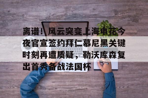 天博官方APP- 上海申花今天新闻最新消息 